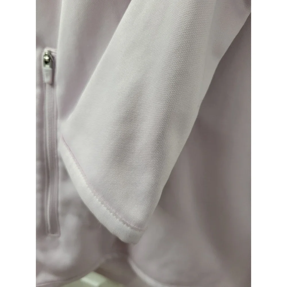 Nike Golf Women's XS Therma-Fit 1/2 Zip, Pale Pink, Zip Pockets EUC